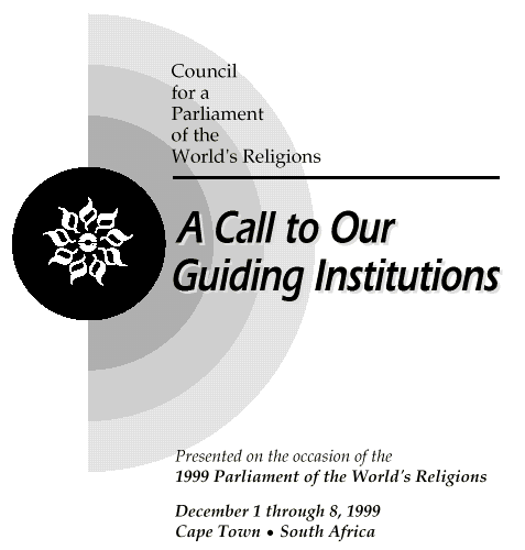 Click here to download and view the document -
A Call to Our Guiding Institutions